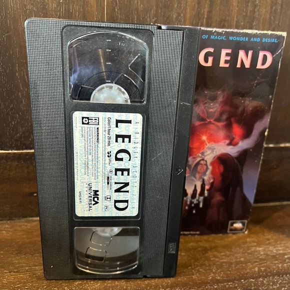 Legend 1989 VHS Tom Cruise Tim Curry Ridley Scott Fantasy Adventure - Picture 5 of 7